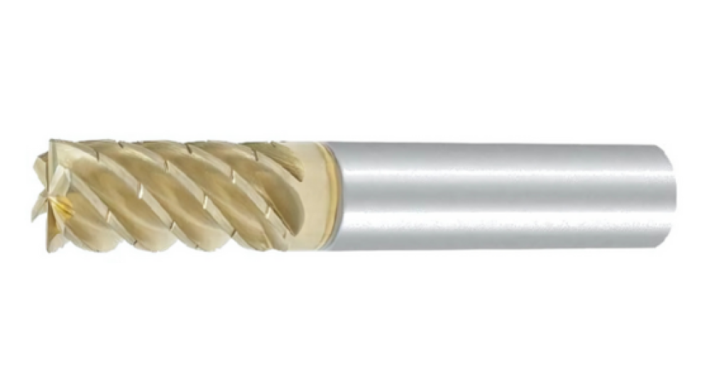 Special cylindrical end mills for trochoidal machining